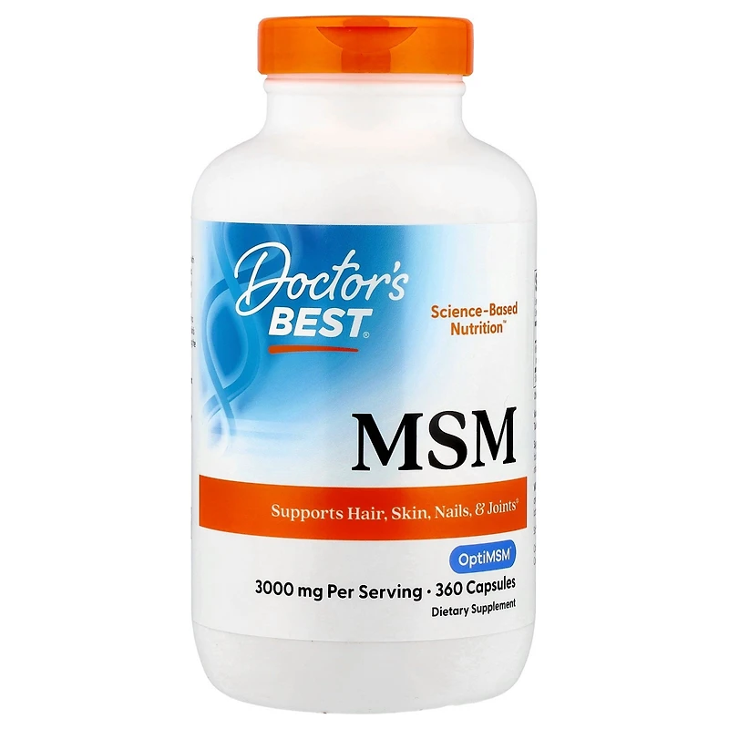 Doctor's Best Msm with OptiMSM 360 Capsules (1 - 000 mg per Capsule)
