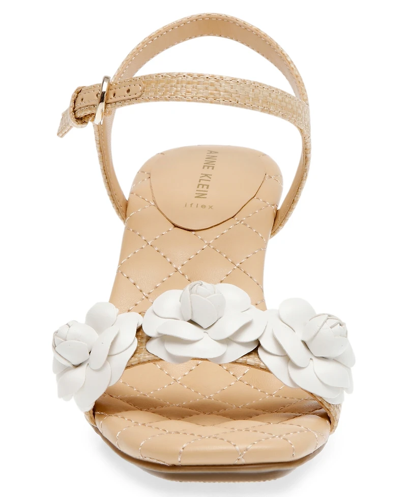 Anne Klein Women's Yaris Block Heel Dress Sandals