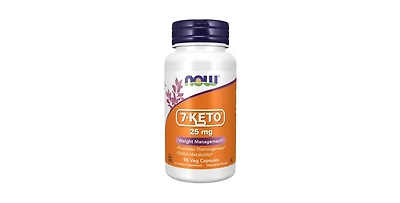 Now Foods 7-Keto, 25 mg, 90 Caps