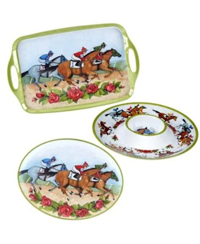 Certified International Derby Day Melamine Collection