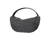 Nina Half Moon Crystal Netting Bag