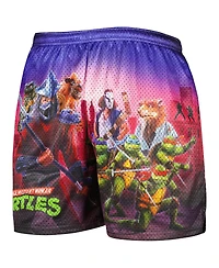 Men's Chalk Line Purple Teenage Mutant Ninja Turtles 1990 Nyc Retro Shorts