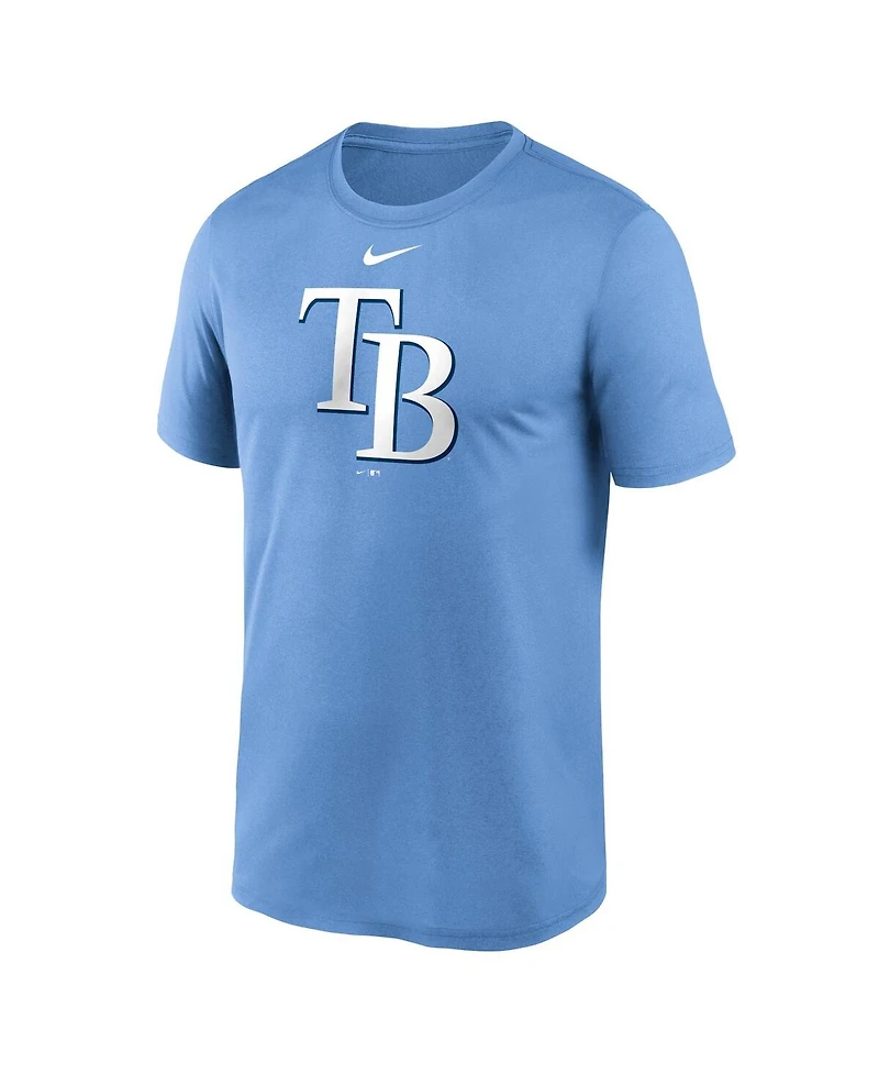Men's Nike Light Blue Tampa Bay Rays New Legend Logo T-shirt