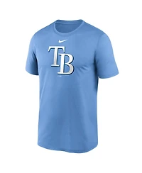 Men's Nike Light Blue Tampa Bay Rays New Legend Logo T-shirt