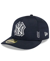 Men's New Era Navy York Yankees 2024 Clubhouse Low Profile 59FIFTY Fitted Hat
