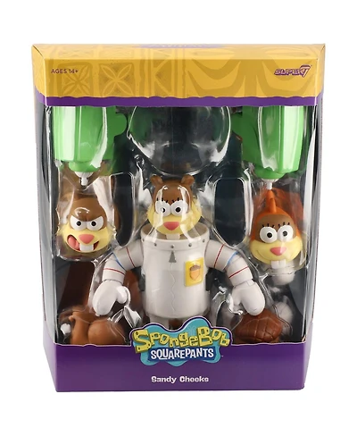 Super 7 SpongeBob SquarePants Sandy Cheeks Ultimates Figure - Wave 1