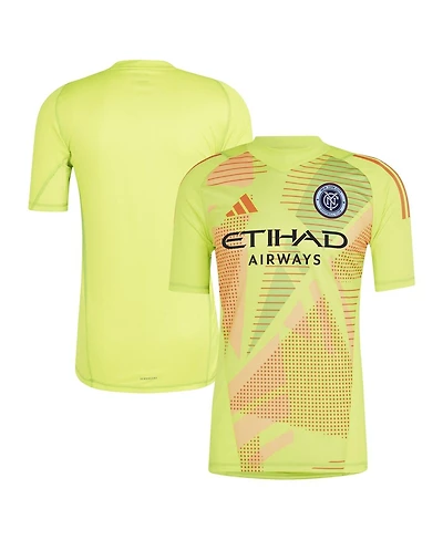 Men's adidas Yellow New York City Fc 2024 Goalkeeper Jersey