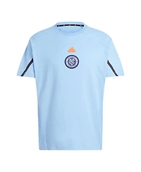 Men's adidas Sky Blue New York City Fc 2024 Travel Raglan T-shirt