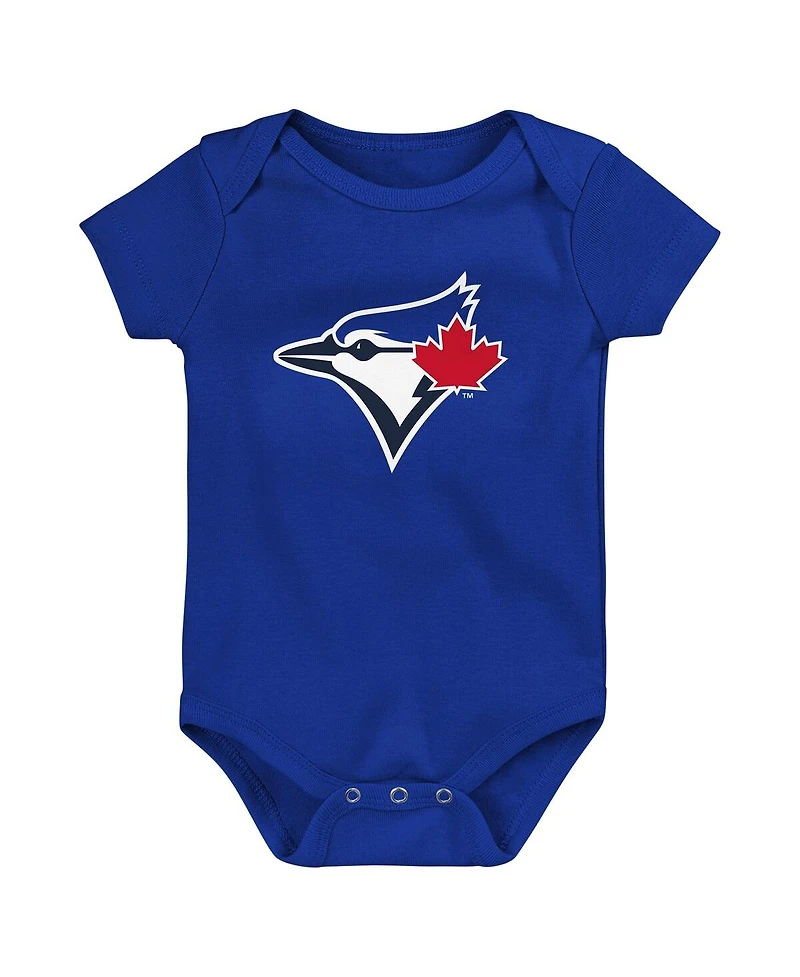 Baby Boys and Girls Fanatics Toronto Blue Jays Fan Pennant 3-Pack Bodysuit Set