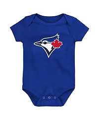 Baby Boys and Girls Fanatics Toronto Blue Jays Fan Pennant 3-Pack Bodysuit Set