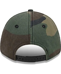 Men's New Era Camo Boston Red Sox Gameday 9FORTY Adjustable Hat