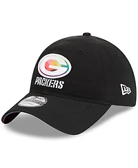 Men's New Era Black Green Bay Packers 2023 Nfl Crucial Catch 9TWENTY Adjustable Hat