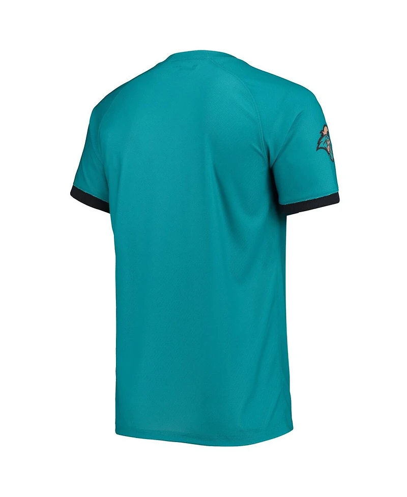 Men's Under Armour Teal Coastal Carolina Chanticleers Replica Baseball Jersey