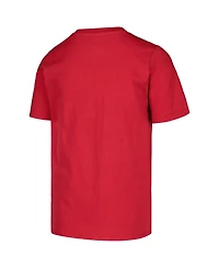 Big Boys Fanatics Red Arizona Diamondbacks Heart & Soul T-shirt