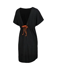 Women's G-iii 4Her by Carl Banks Black Cincinnati Bengals Versus Swim Coverup