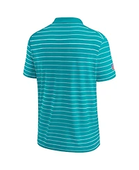 Men's Nike Aqua Miami Dolphins 2022 Sideline Lock Up Victory Performance Polo Shirt