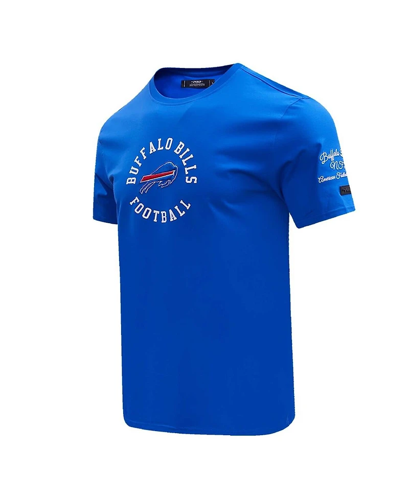 Men's Pro Standard Royal Buffalo Bills Hybrid T-Shirt