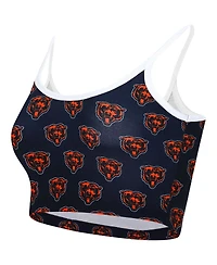 Women's Concepts Sport Navy Chicago Bears Gauge Lounge Bralette