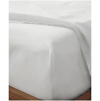 Organic Cotton Cool-Air Percale Fitted Sheet - Queen