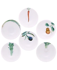 Noritake Kyoka Shunsai Assorted Cereal Bowls 17 oz. Set/6