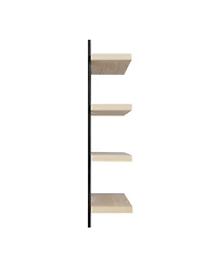 Danya B 4-Tier Floating Bracket Wall Shelf