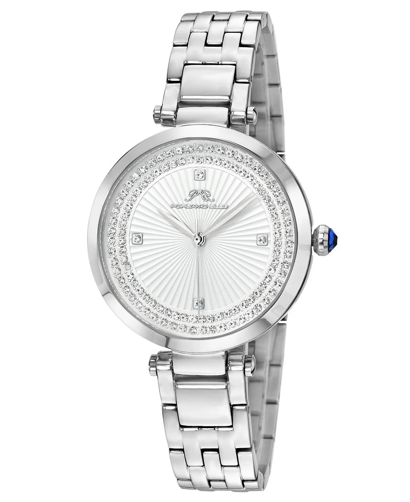 Natalie Stainless Steel Silver Tone Women's Watch