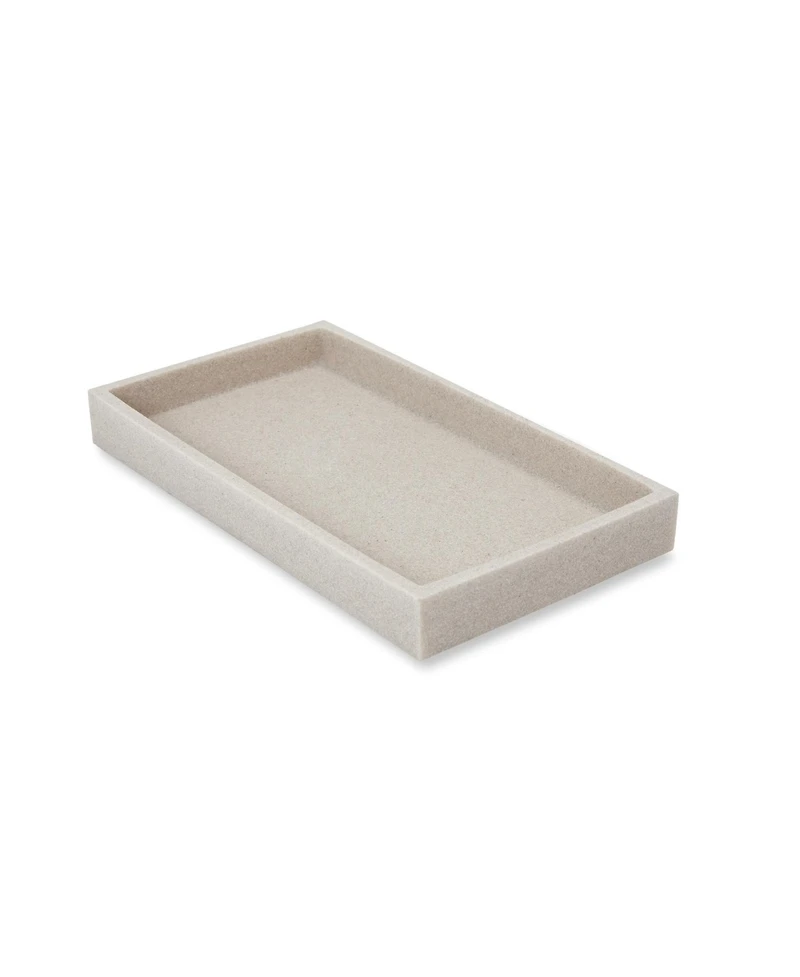 Cassadecor Dune Textured Resin Bathroom Tray