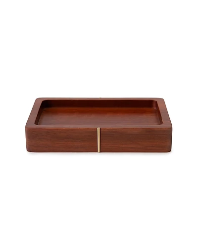 Cassadecor Soho Acacia Wood Soap Dish