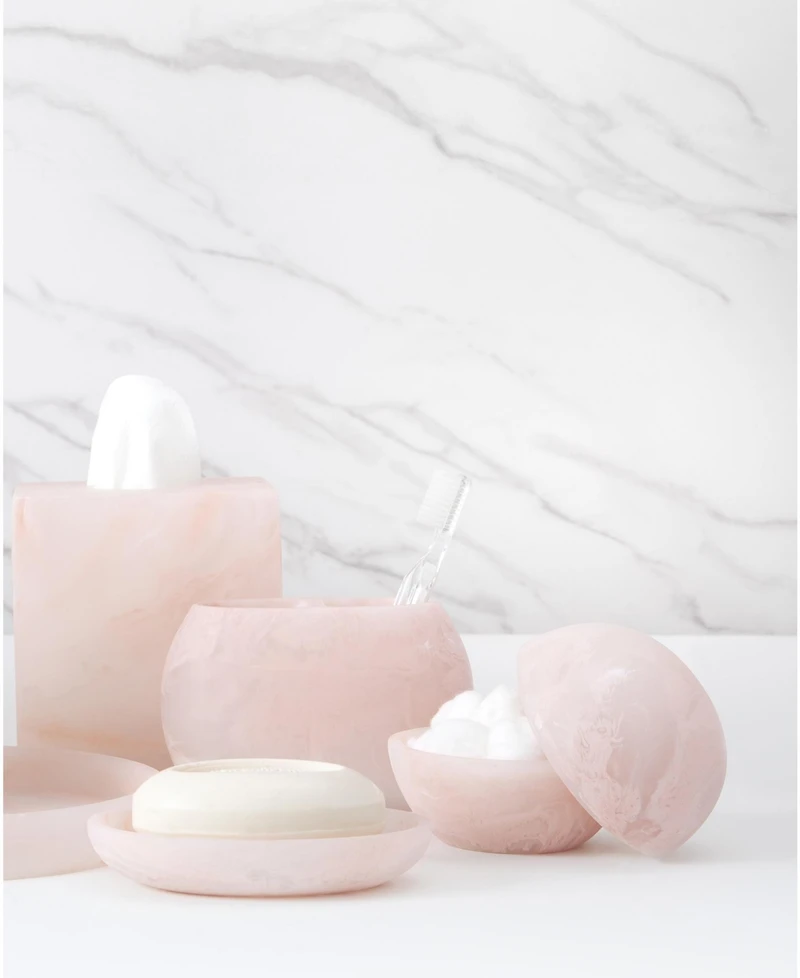 Cassadecor Rose Resin Bathroom Tray