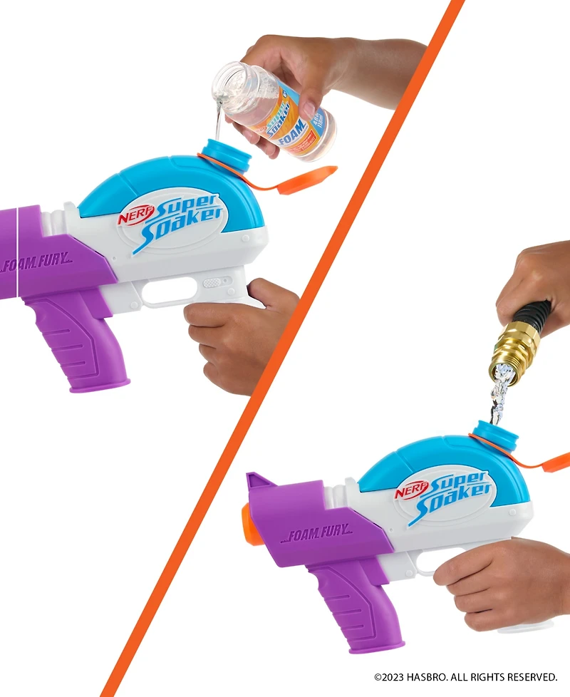 Nerf Super Soaker Foam Fury Blaster by WowWee