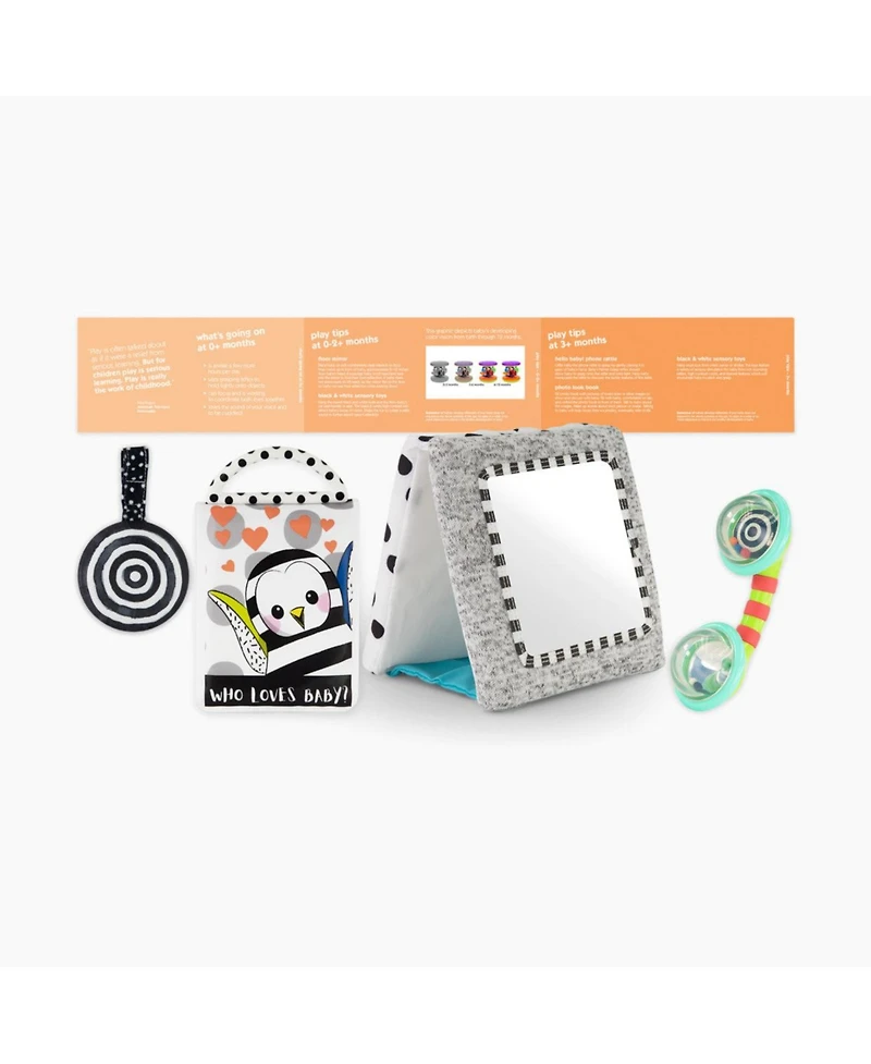 Sassy Look & Learn 4 Piece Baby Box Set
