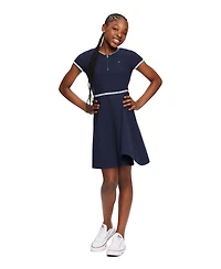 Tommy Hilfiger Toddler Girls Quarter Zip Dress