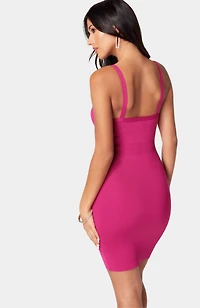 Bebe Women's Bandage Mini Dress