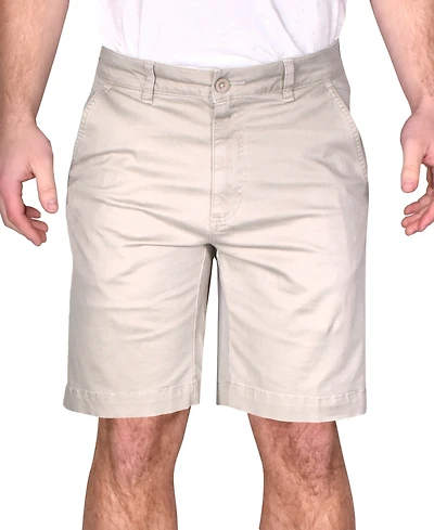 Vintage 1946 Men's Flat Front Stretch Comfort 9" Shorts