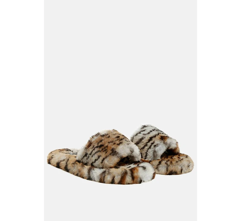Snuggle-In Indoor Fur Flats