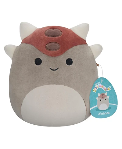 Squishmallows 8" Ainhoca, Armored Dino Plush