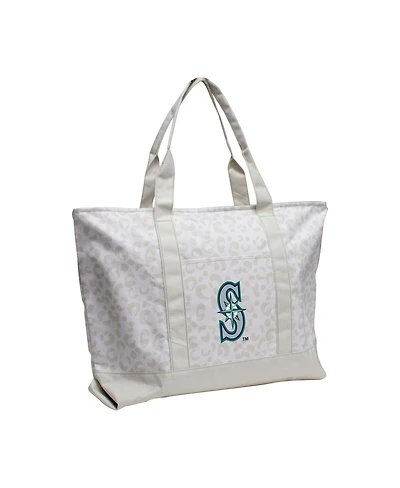 Women's Seattle Mariners Leopard Pattern Tote