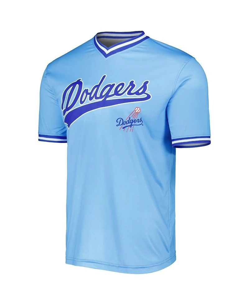 Men's Stitches Light Blue Los Angeles Dodgers Cooperstown Collection Team Jersey
