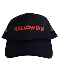 Men's and Women's Contenders Clothing Halloween Logo Trucker Hat