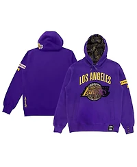 Men's and Women's Nba x Two Hype Purple Los Angeles Lakers Culture & Hoops Heavyweight Pullover Hoodie