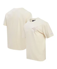Men's Pro Standard Cream Toronto Blue Jays Neutral Drop Shoulder T-shirt