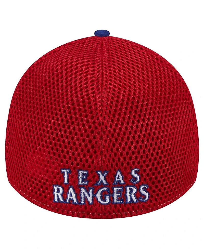 Men's New Era Royal Texas Rangers Neo 39THIRTY Flex Hat