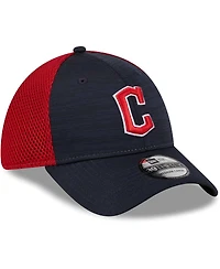 Men's New Era Navy Cleveland Guardians Neo 39THIRTY Flex Hat