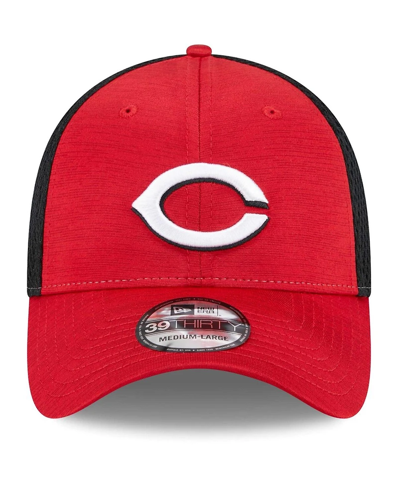 Men's New Era Red Cincinnati Reds Neo 39THIRTY Flex Hat
