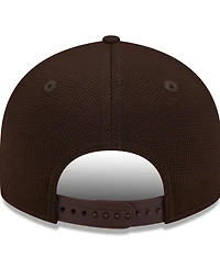 Men's New Era Brown San Diego Padres 2024 Batting Practice Low Profile 9FIFTY Snapback Hat