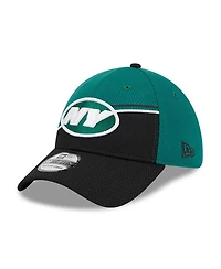 Men's New Era Green, Black York Jets 2023 Sideline 39THIRTY Flex Hat