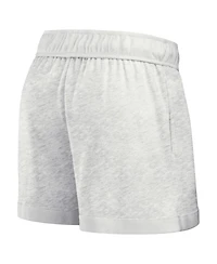 Women's Fanatics Oatmeal Distressed Dallas Cowboys Vintage-Like Badge Shorts