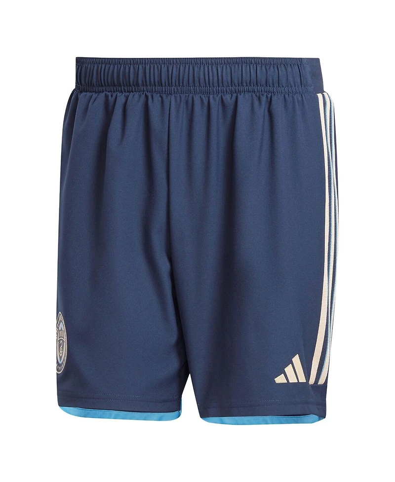 Men's adidas Navy Philadelphia Union 2024 Home Aeroready Authentic Shorts