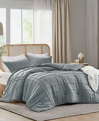 510 Design Porter Washed Pleated 2-Pc. Comforter Set, Twin/Twin Xl