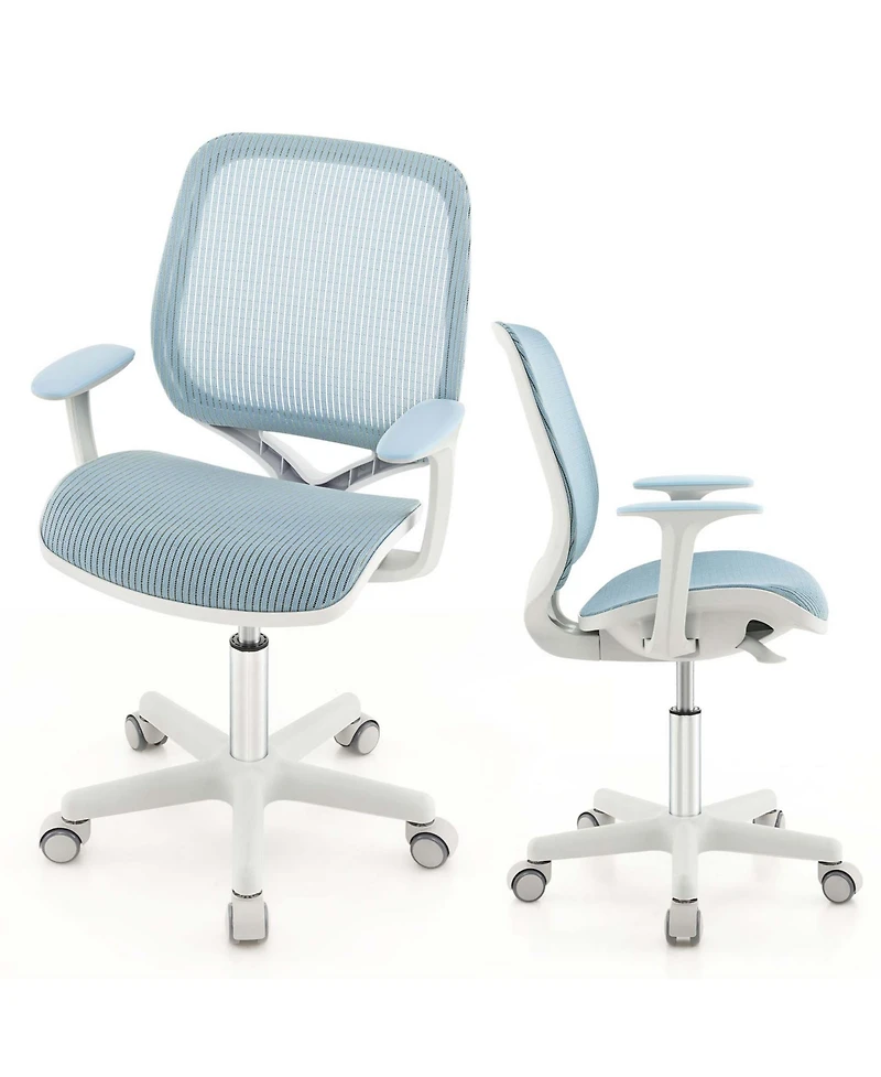 Kids Desk Chair Swivel Mesh Children Computer with Adjustable Height